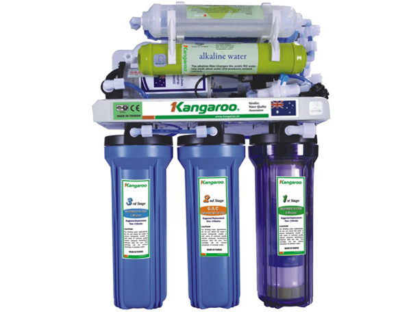 Máy lọc nước Kangaroo RO KG104 ( 7 lõi không vỏ tủ ) 